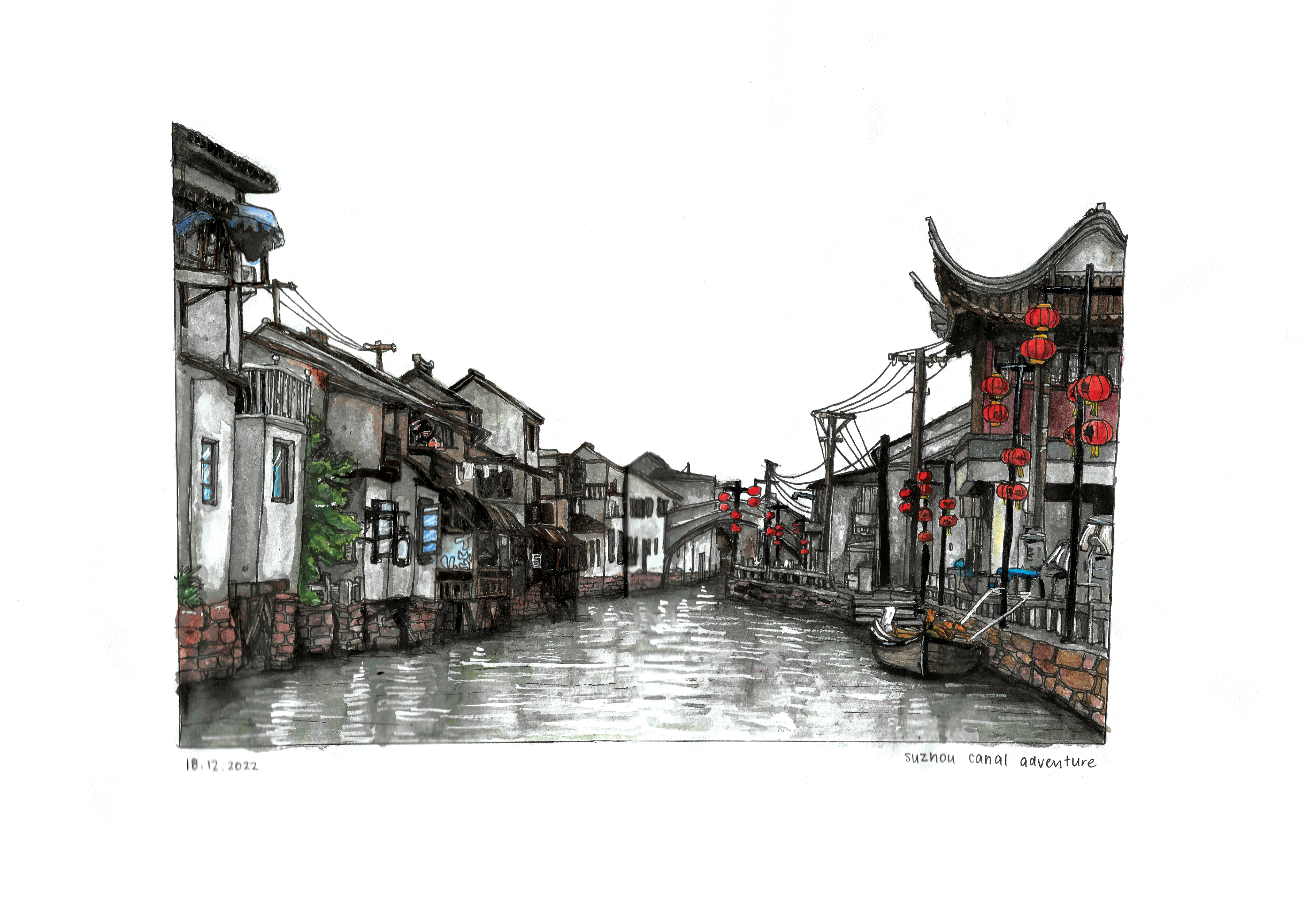 Watercolour illustration