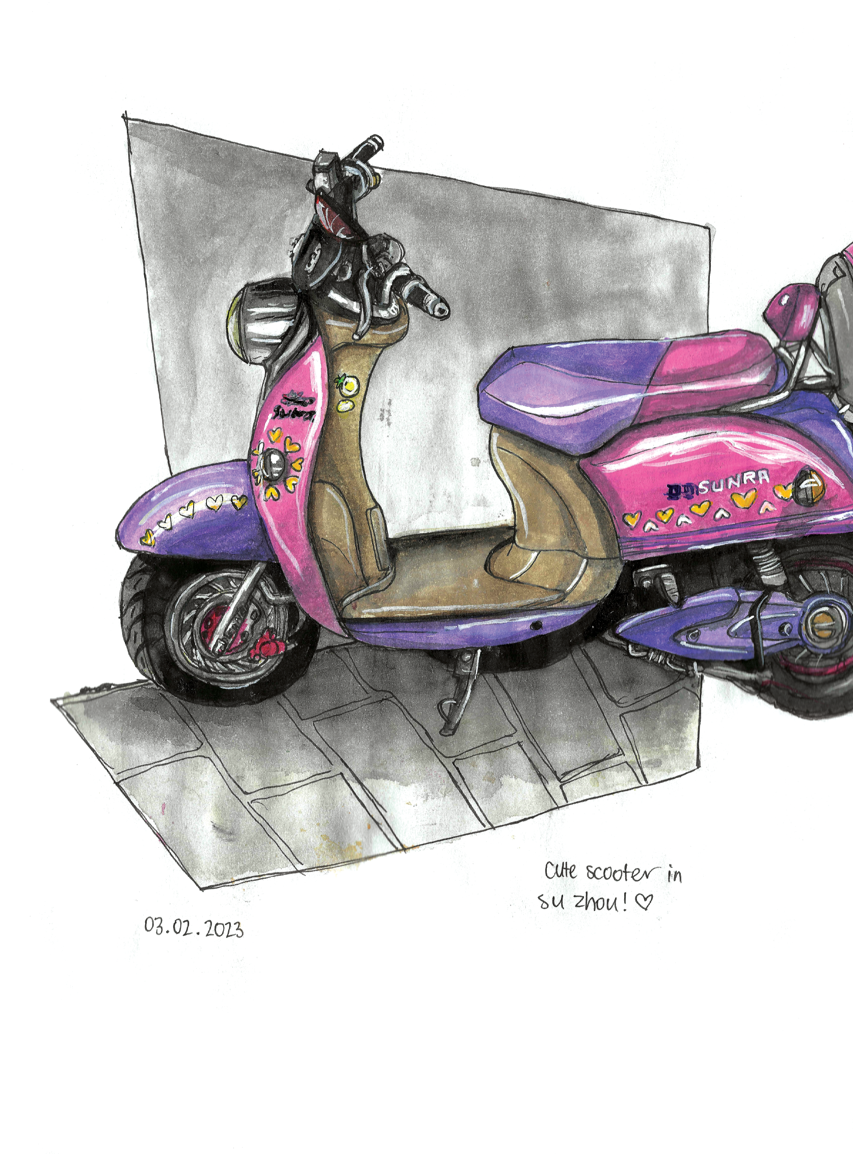 Watercolour illustration