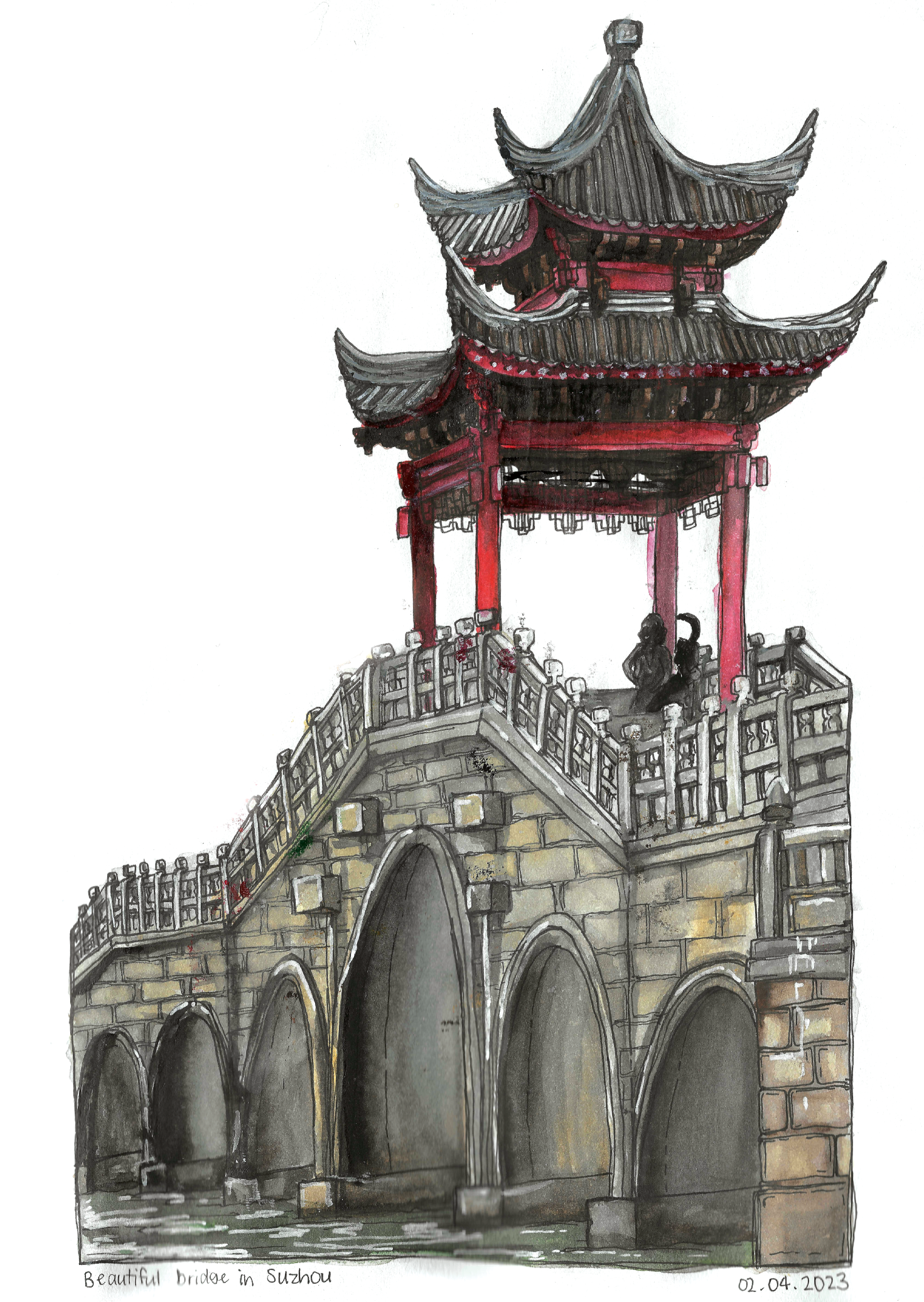 Watercolour illustration