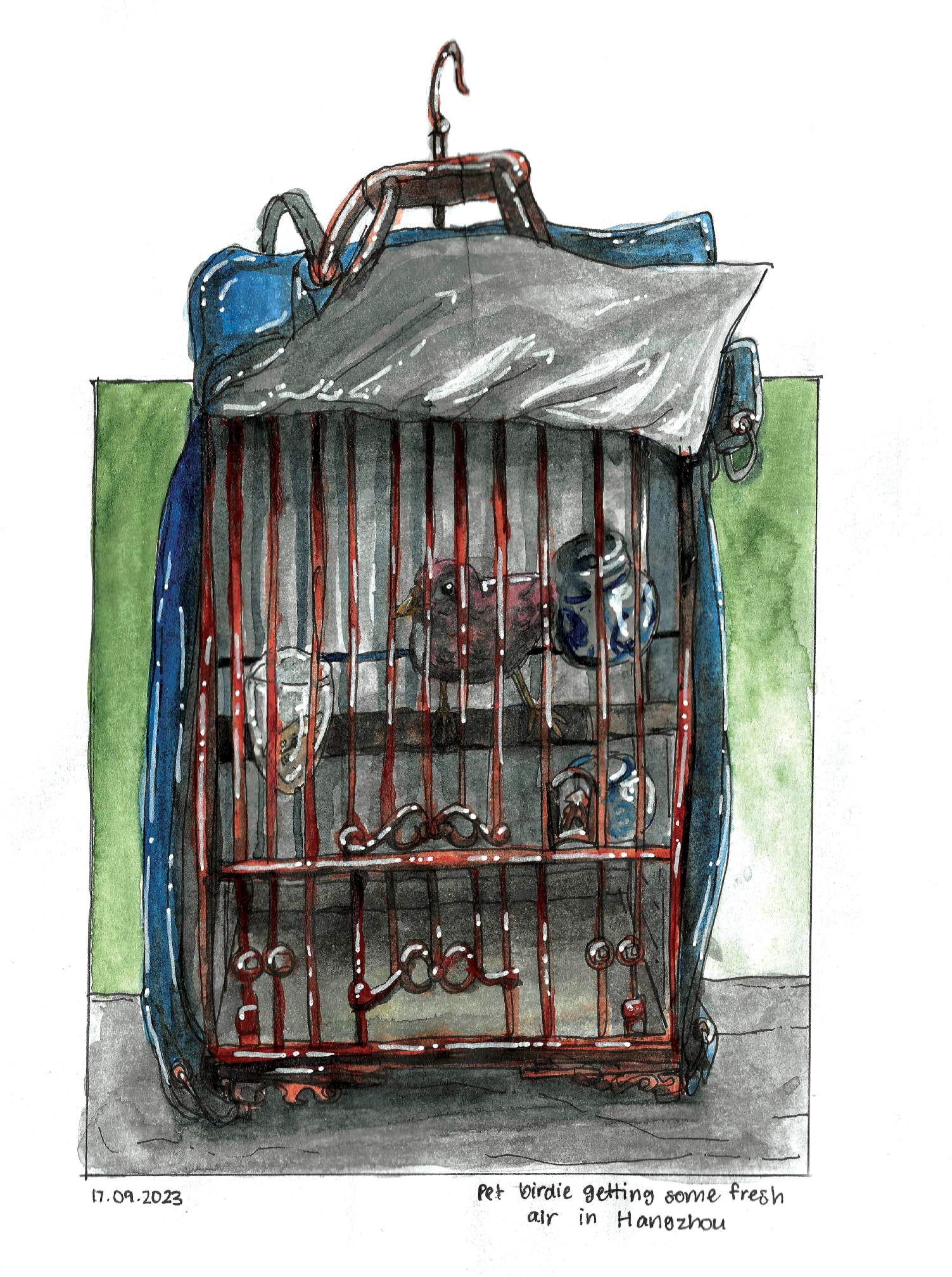 Watercolour illustration