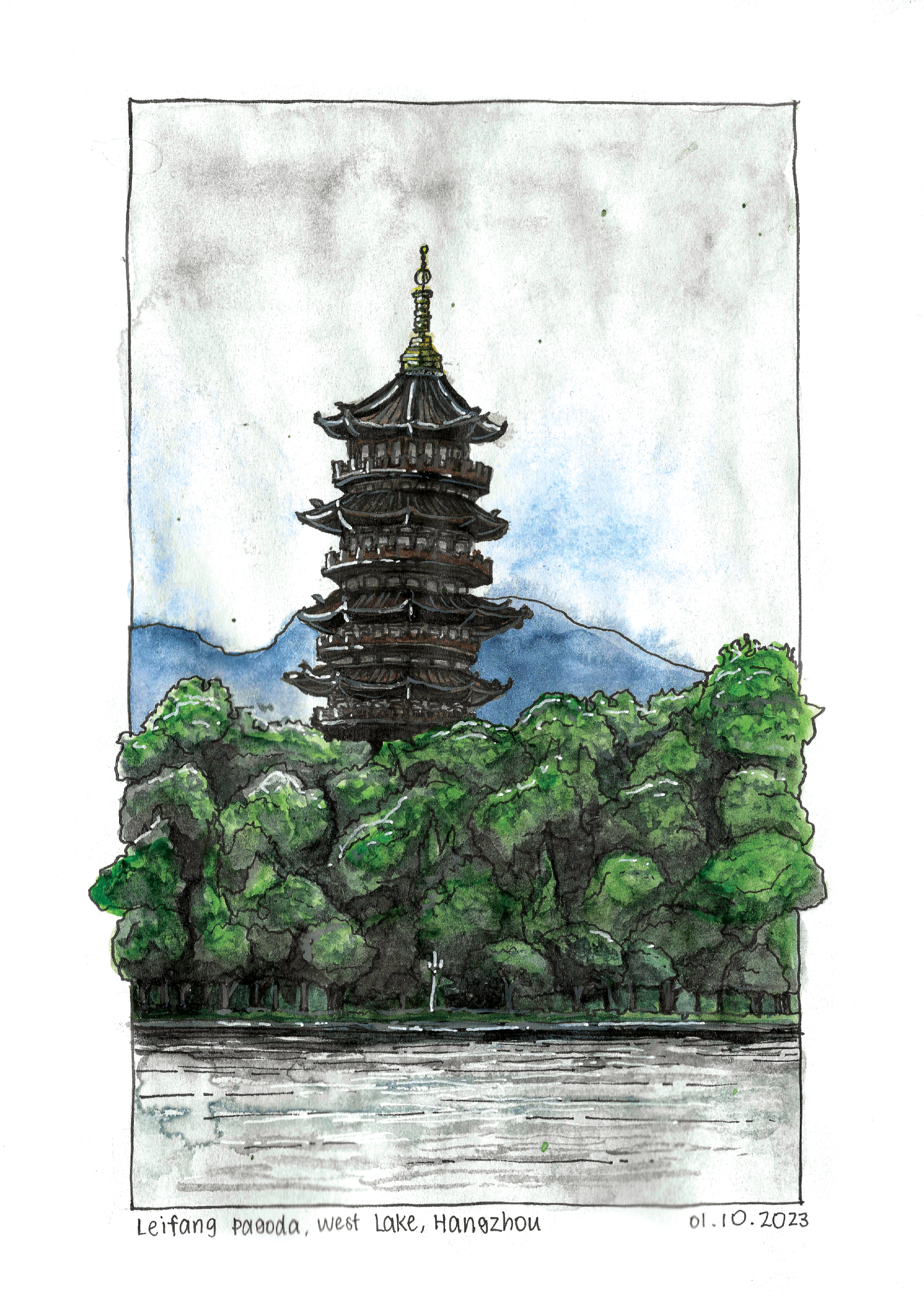 Watercolour illustration