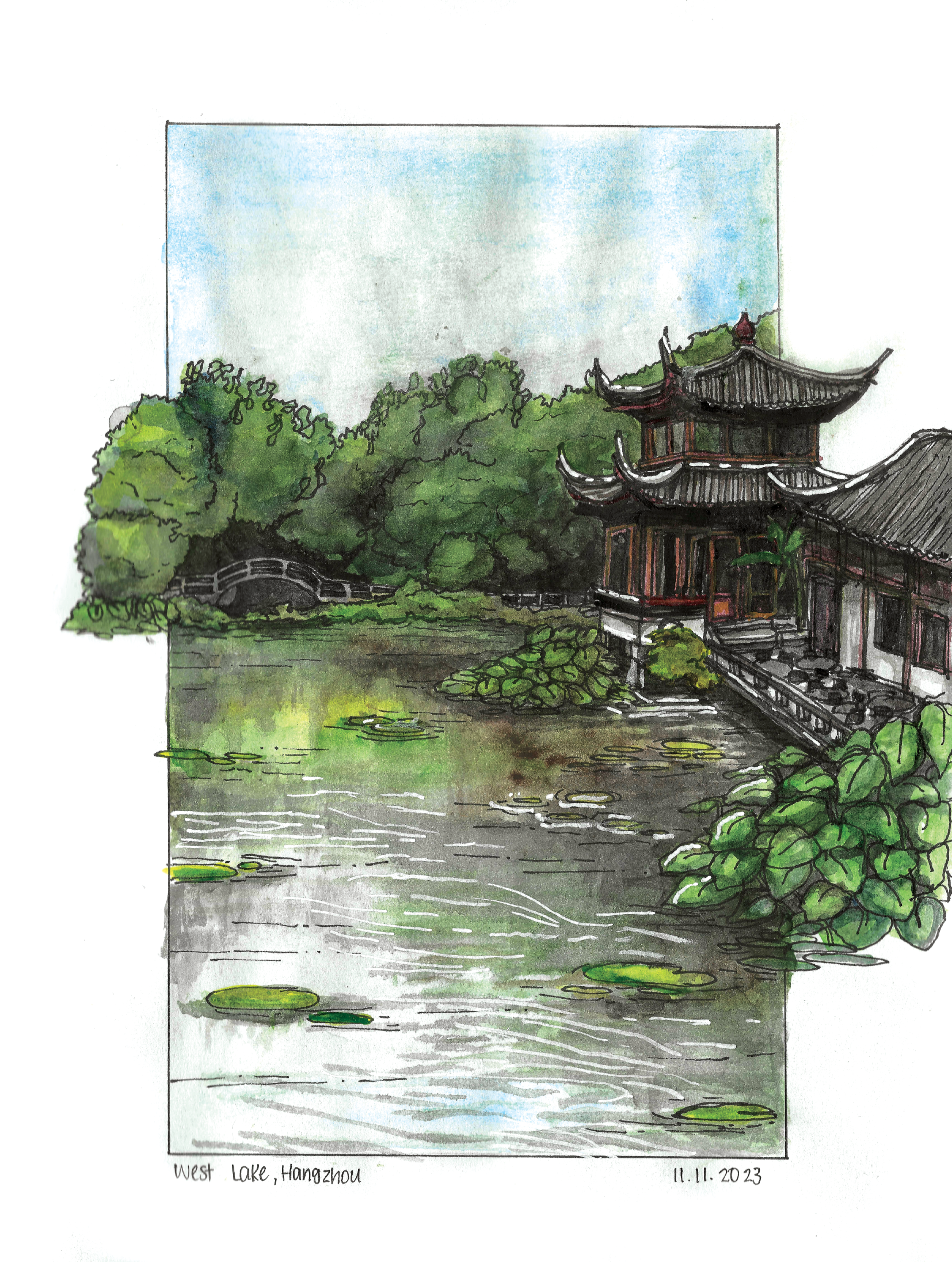 Watercolour illustration