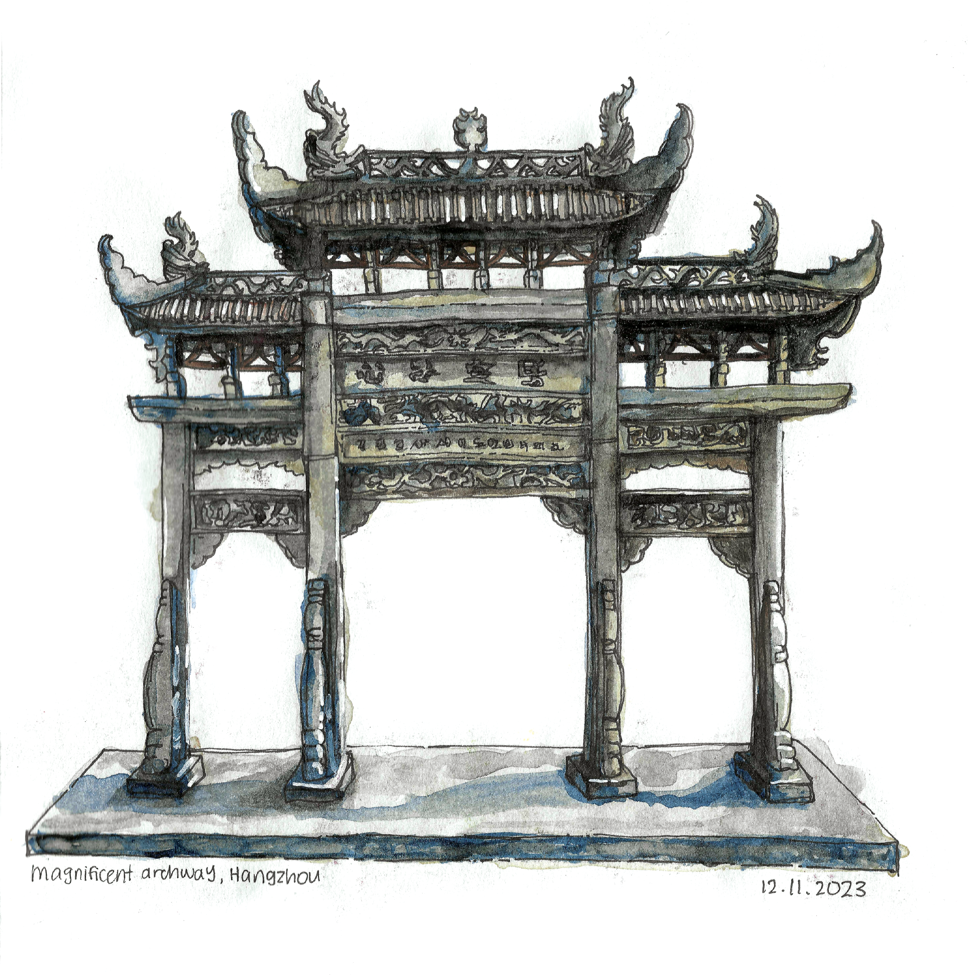 Watercolour illustration