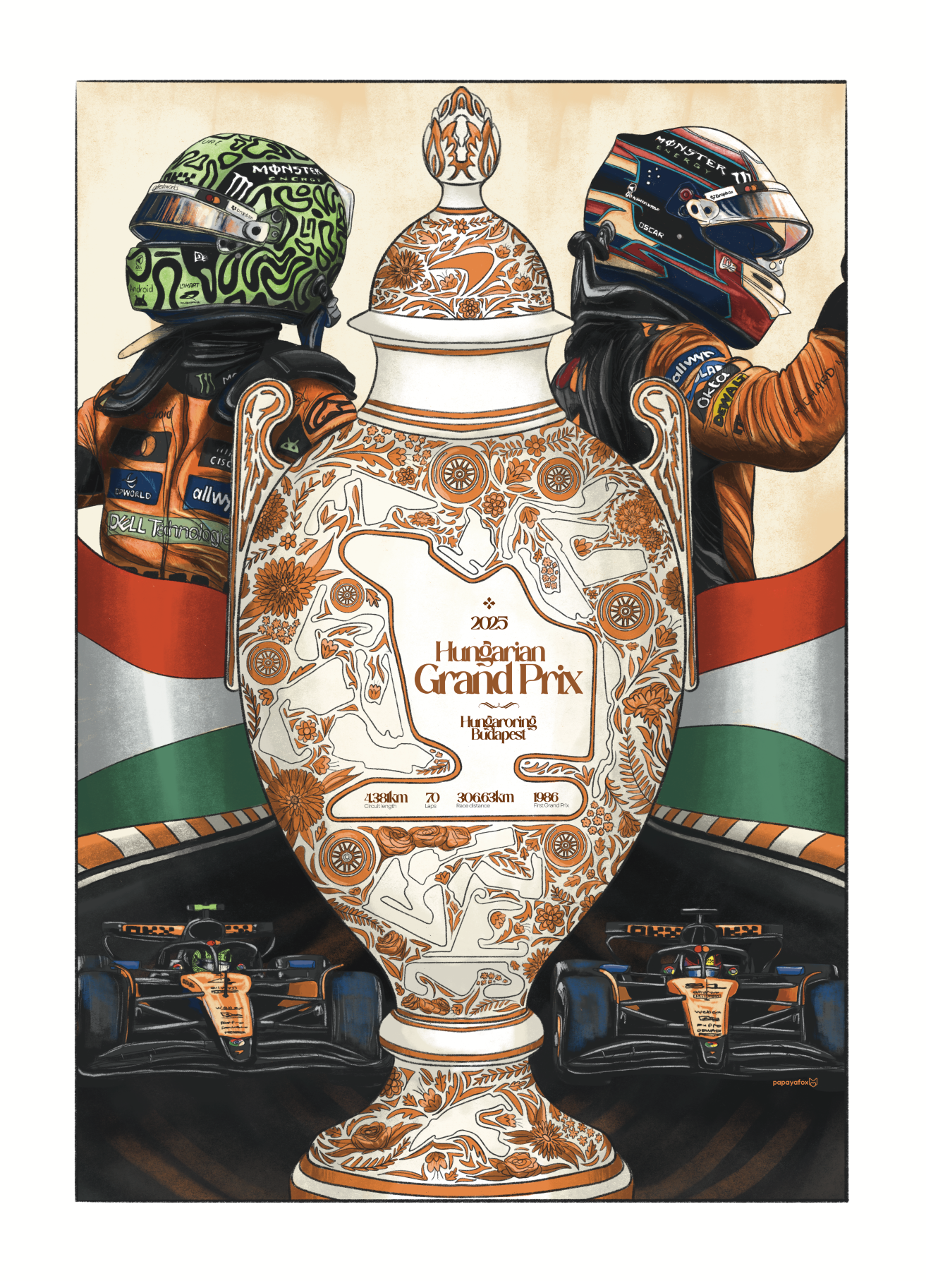 McLaren F1 poster.