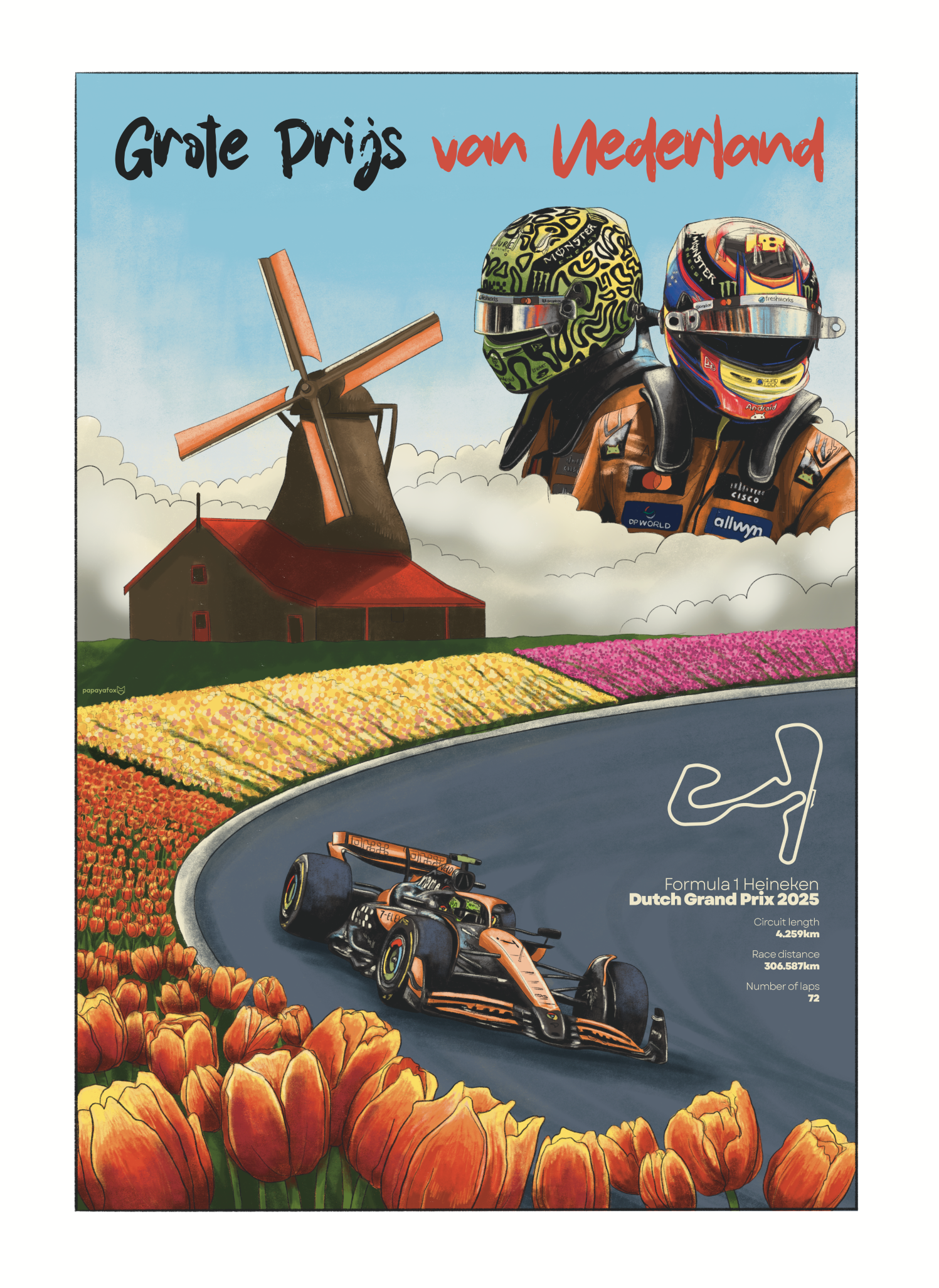 McLaren F1 poster.